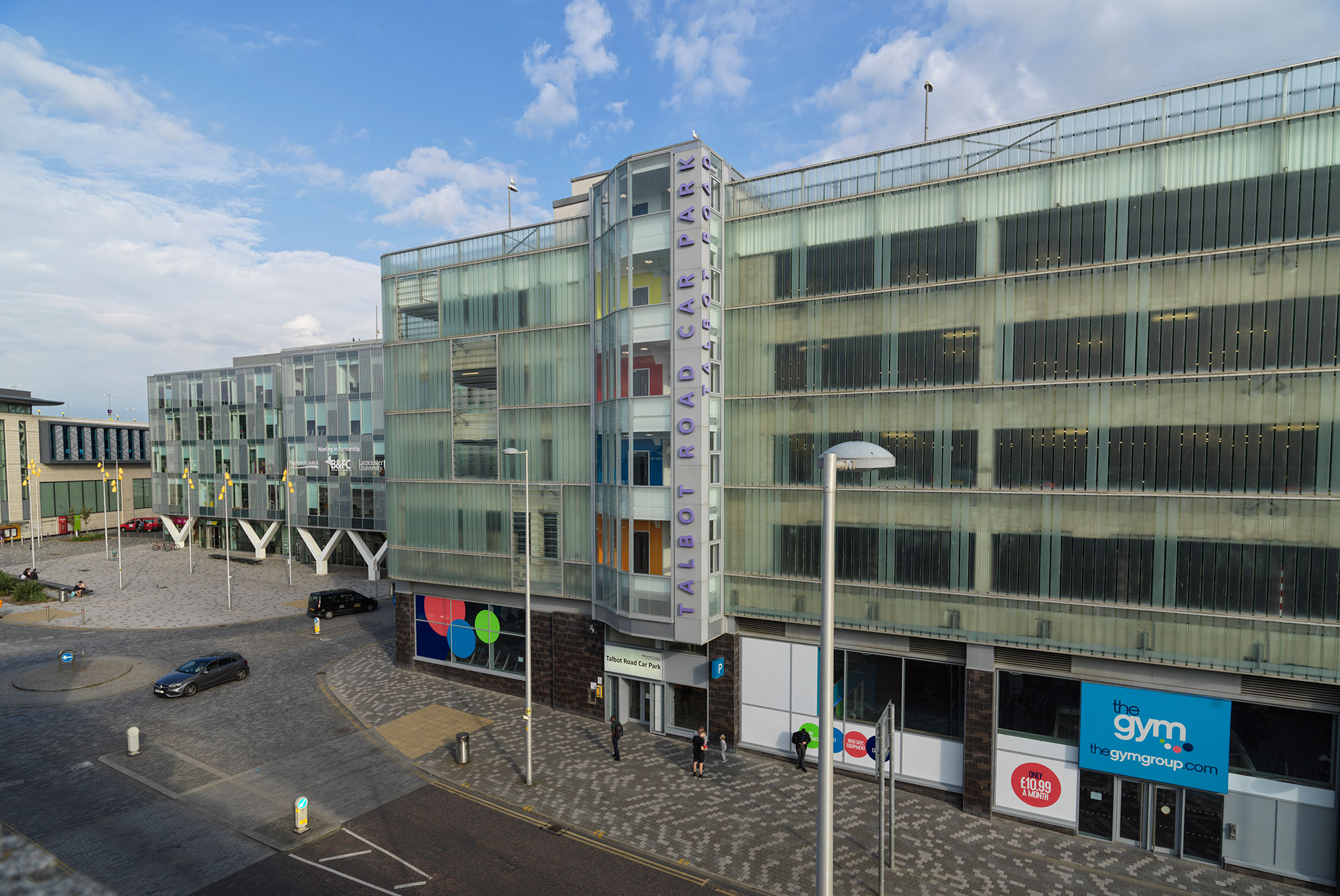 Once the first multi-storey car park in Great Britain, it was recently developed in 2014. Now a 650 space car park across five levels, including electric vehicle charging, the car park also provides weekly, monthly and corporate permits. 25,000 sq ft of ground floor units are fully let to The Gym Group and Mr Basrai’s World Cuisine.